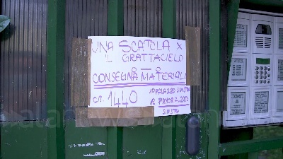 Scene from Milano, il "grattacielo" di solidarietà per aiutare chi ha perso tutto nell'incendio
