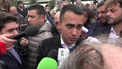 Scene from Di Maio: "Governare con il Pd non è semplice"