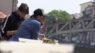 Scene from Milano, i Navigli si preparano in vista delle riaperture