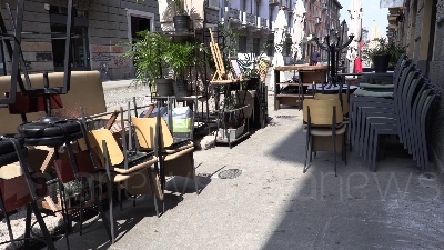 Scene from Milano, i Navigli si preparano in vista delle riaperture