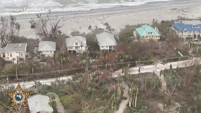 Scene from L'uragano Ian devasta il sud-ovest della Florida