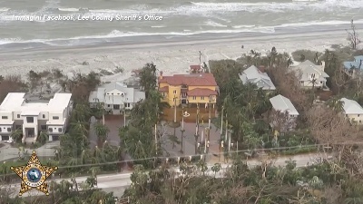 Scene from L'uragano Ian devasta il sud-ovest della Florida