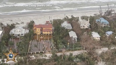 Scene from L'uragano Ian devasta il sud-ovest della Florida