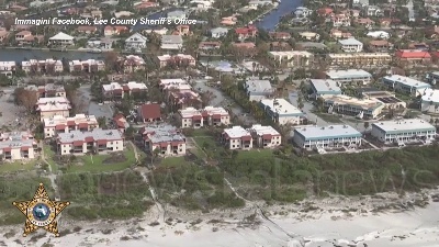 Scene from L'uragano Ian devasta il sud-ovest della Florida