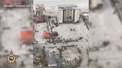 Scene from L'uragano Ian devasta il sud-ovest della Florida