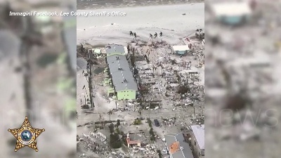 Scene from L'uragano Ian devasta il sud-ovest della Florida