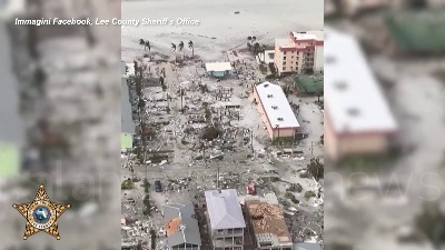 Scene from L'uragano Ian devasta il sud-ovest della Florida