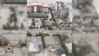 Scene from L'uragano Ian devasta il sud-ovest della Florida