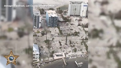 Scene from L'uragano Ian devasta il sud-ovest della Florida