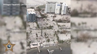 Scene from L'uragano Ian devasta il sud-ovest della Florida