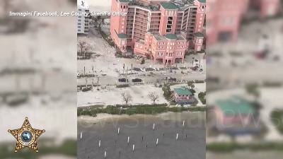 Scene from L'uragano Ian devasta il sud-ovest della Florida