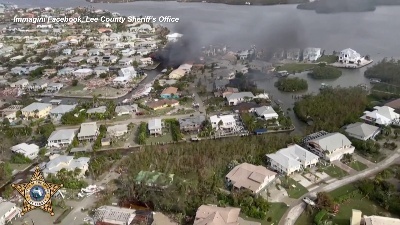 Scene from L'uragano Ian devasta il sud-ovest della Florida