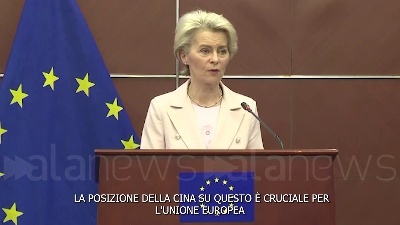Scene from Ue-Cina, von der Leyen: "Armare la Russia danneggerebbe la nostra relazione"