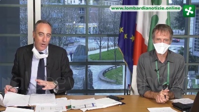 Scene from Coronavirus, Gallera: "In Lombardia calano gli accessi nei pronto soccorso"
