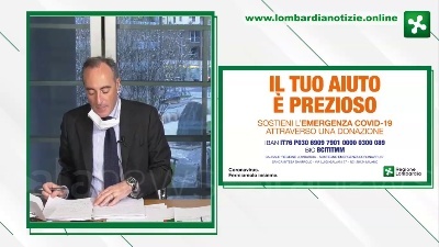 Scene from Coronavirus, Gallera: "In Lombardia calano gli accessi nei pronto soccorso"