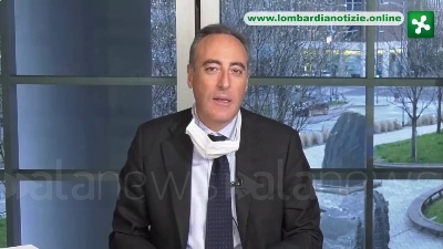 Scene from Coronavirus, Gallera: "In Lombardia calano gli accessi nei pronto soccorso"