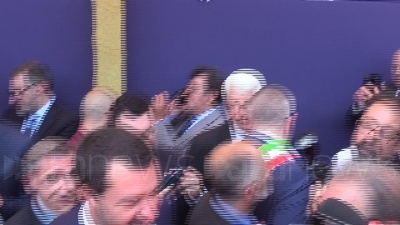 Scene from 2 Giugno, Salvini: "Parole Fico fanno girare scatole"