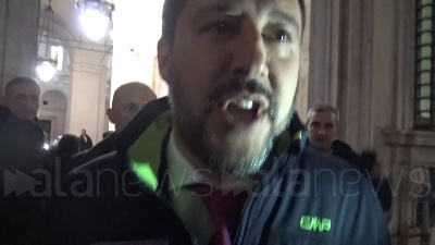 Scene from Decretone, Salvini: "Quota 100 per gli italiani. Nuova governance INPS e INAIL"