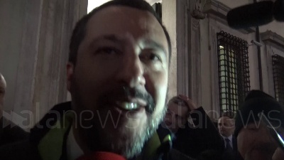 Scene from Decretone, Salvini: "Quota 100 per gli italiani. Nuova governance INPS e INAIL"