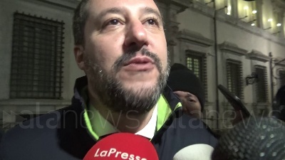 Scene from Decretone, Salvini: "Quota 100 per gli italiani. Nuova governance INPS e INAIL"