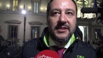Scene from Decretone, Salvini: "Quota 100 per gli italiani. Nuova governance INPS e INAIL"