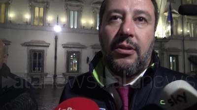 Scene from Decretone, Salvini: "Quota 100 per gli italiani. Nuova governance INPS e INAIL"