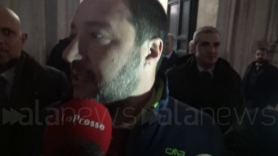 Scene from Decretone, Salvini: "Quota 100 per gli italiani. Nuova governance INPS e INAIL"