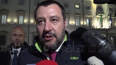 Scene from Decretone, Salvini: "Quota 100 per gli italiani. Nuova governance INPS e INAIL"