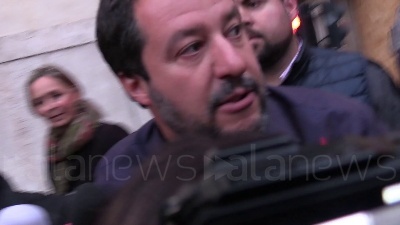 Scene from Dl crescita, Salvini: "Non litigo con nessuno, nessuna crisi di Governo"