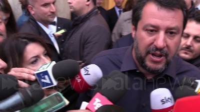 Scene from Dl crescita, Salvini: "Non litigo con nessuno, nessuna crisi di Governo"