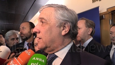 Scene from Tav, Tajani: "Ho detto a Conte che Parlamento è favorevole"