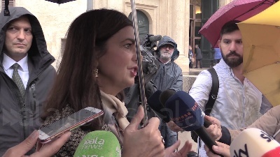 Scene from Governo, Boldrini: "Prossimi presidenti rispettino Costituzione antifascista"