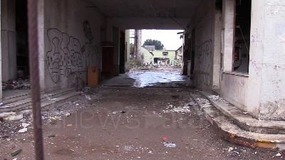 Scene from Ex Penicillina, comitati quartiere: "Salvini fa passerella elettorale"