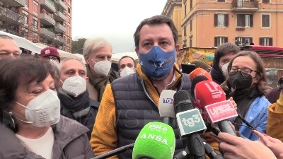 Scene from Quirinale, Salvini: "Lavoro a scelta rapida e condivisa di centrodestra"