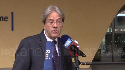 Scene from UE, Gentiloni: "In previsioni economiche dati incoraggianti"
