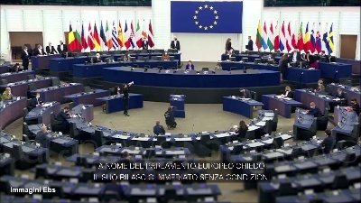 Scene from Il premio Sakharov 2021 per i diritti umani va ad Alexei Navalny