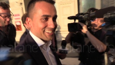 Scene from Governo, Di Maio: "Io tranquillo, pagato per lavorare per l'Italia"