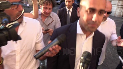 Scene from Governo, Di Maio: "Io tranquillo, pagato per lavorare per l'Italia"