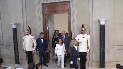 Scene from Fico al Colle per mezz'ora. Entra Autonomie: iniziano le consultazioni dei gruppi
