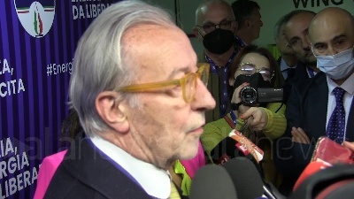 Scene from FdI, Feltri: "Prima vengono le elezioni, poi la leadership della coalizione"