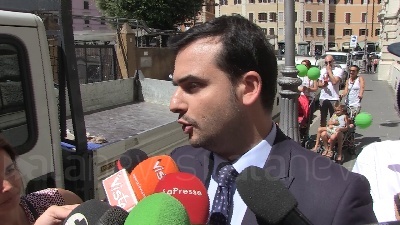 Scene from Governo, Sibilia: "No esecutivo Bibbiano ma Salvini babbione"