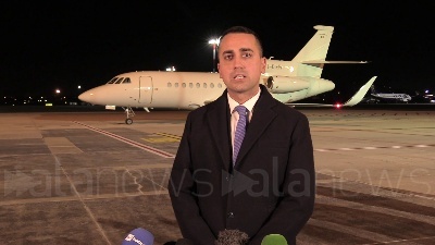 Scene from Libia, Di Maio: "Italia istituirà un inviato speciale"