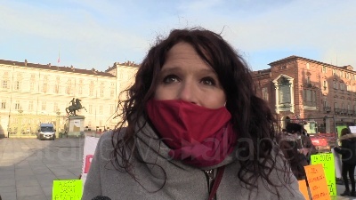 Scene from Scuola, popolo anti dad torna in piazza a Torino: "Governo fa solo false promesse"