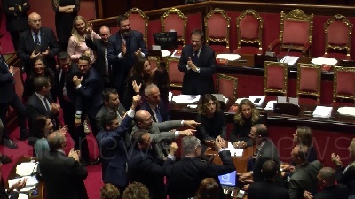 Scene from Manovra: ok del Senato, torna alla Camera