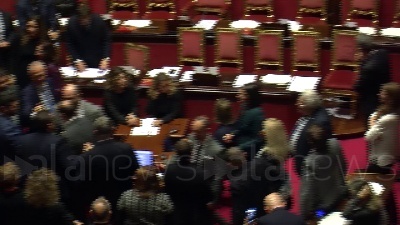 Scene from Manovra: ok del Senato, torna alla Camera