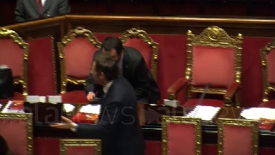 Scene from Manovra: ok del Senato, torna alla Camera