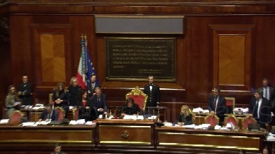 Scene from Manovra: ok del Senato, torna alla Camera