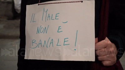 Scene from Green Pass, in centinaia al Memoriale della Shoah a Milano contro strumentalizzazione