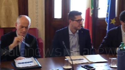 Scene from Al Viminale Salvini presiede comitato di sicurezza