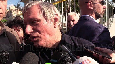 Scene from Rosario Salvini, Don Ciotti: "Non ho parole. Mortificante usare Dio"
